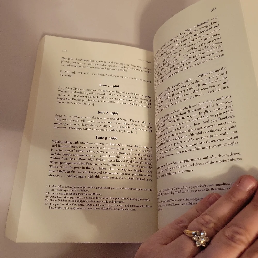 Alfred Kazin's Journals Book